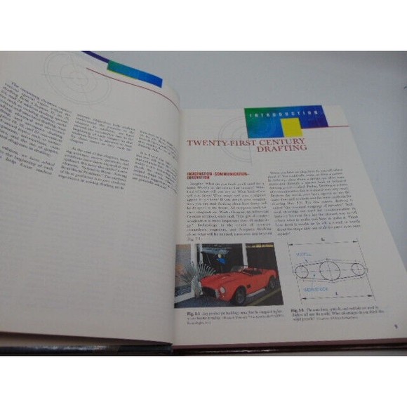 Mechanical Drawing Cad-Communications 12th Edition Text Book McGraw-Hill 1997 - Picture 10 of 16